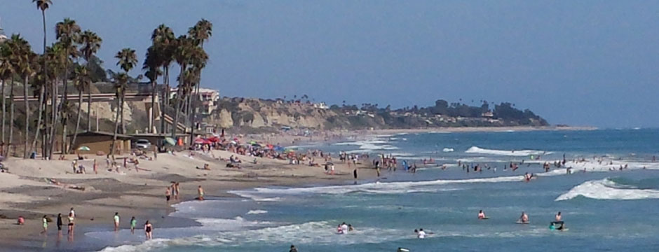 San Clemente T Street Beach